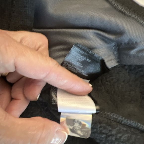 The North Face Women's Sz XL Dark Gray Heather Maggy Fleece Full Zip Sweater - Picture 6 of 12